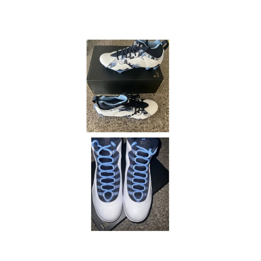 Jordan UNC PE Bundle Superbad 10.5 & Vapor Edge Cleats 12 Rare Player Exclusive